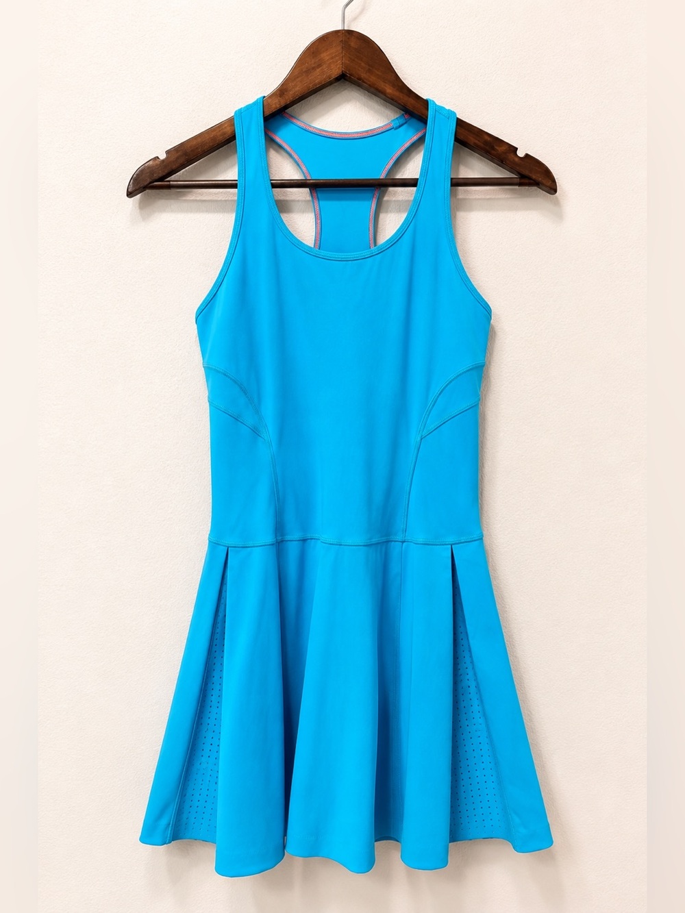Ivivva Racerback Tennis Dress Athletic Pickleball Golf Activewear Blue 14 H49